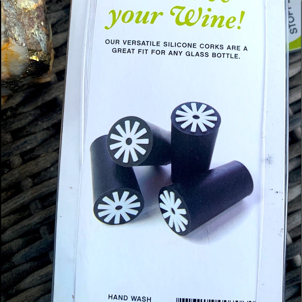 3 for $26 Brand New Silicone Corks